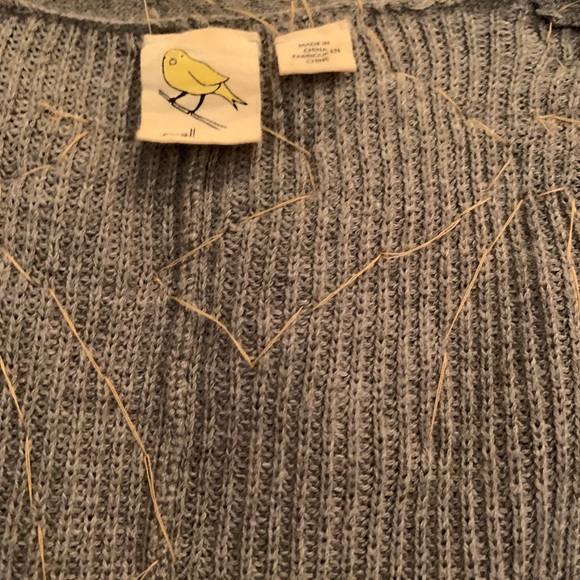 Anthropologie Vermeil Streams Hi-Lo Cardigan boho - Picture 9 of 16